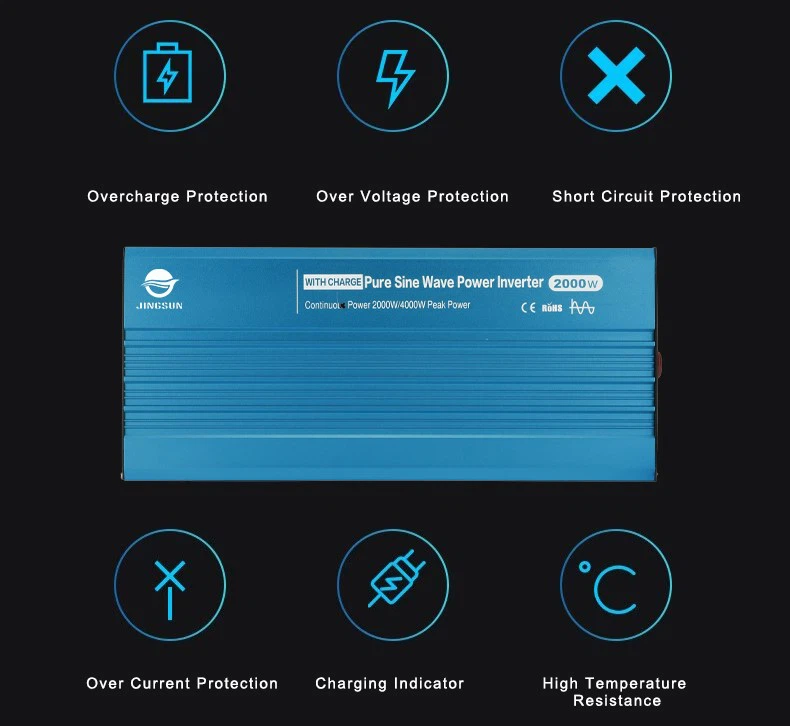 Protection function of 2000w inverter Protection function of 2000w inverter