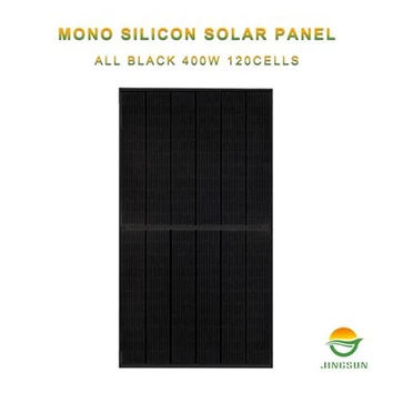 Повністю чорні сонячні панелі потужністю 400 Вт