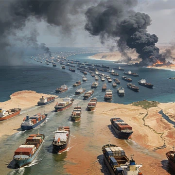 Маршрут доставки на Близькому Сході нестабільний, що створює значний тиск на фотоелектричні транс...